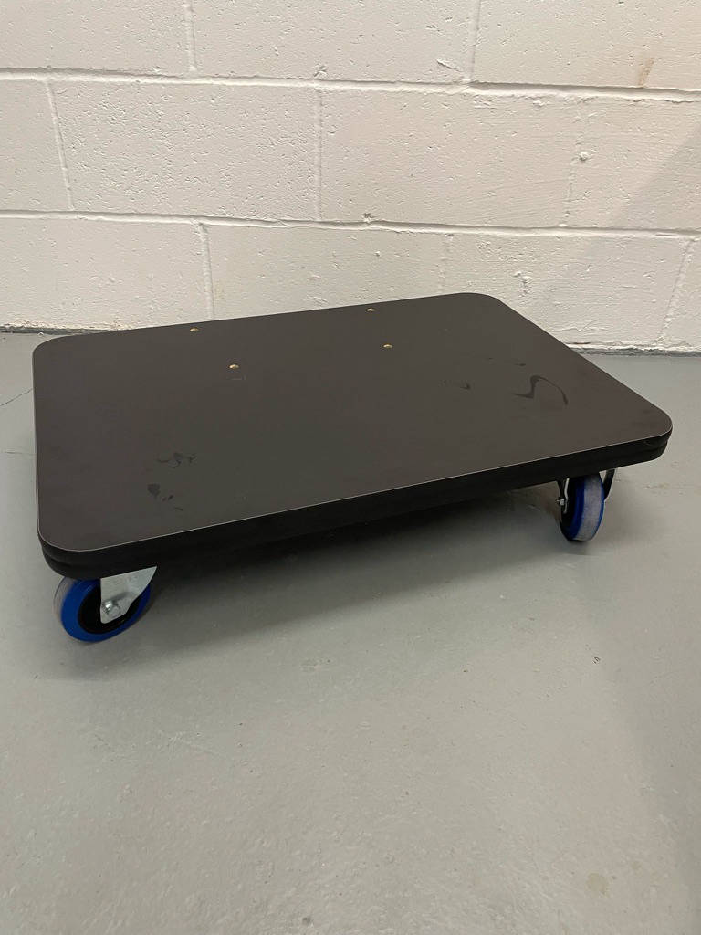 Wheeled base for prize wheel