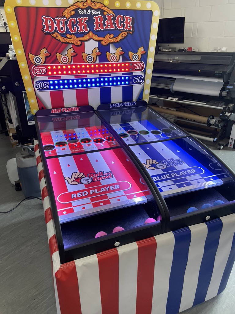 2 player roll a ball system