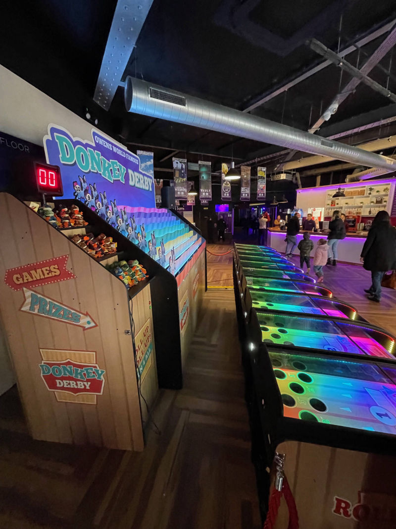 Custom made roll a ball derby games with your choice of theme
