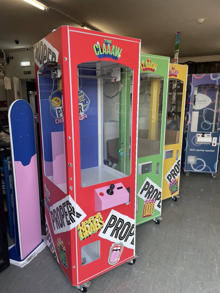 promotional prize grabber game