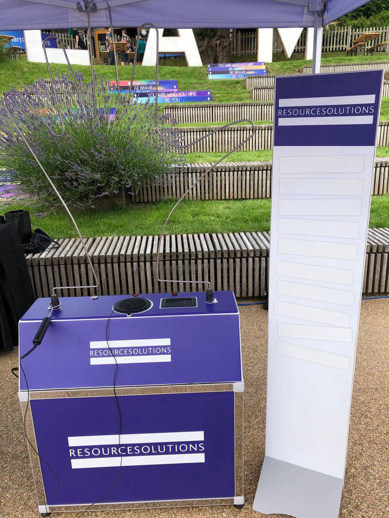 Branded magnetic leader board