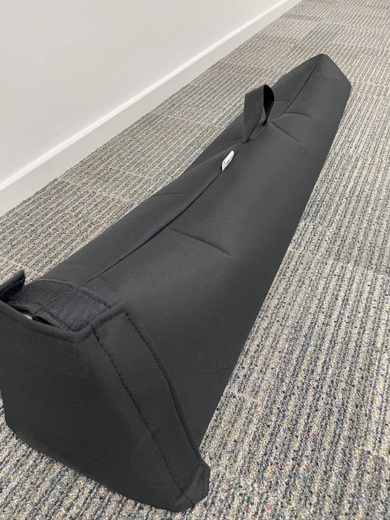 Padded transport bags for roller bowler games