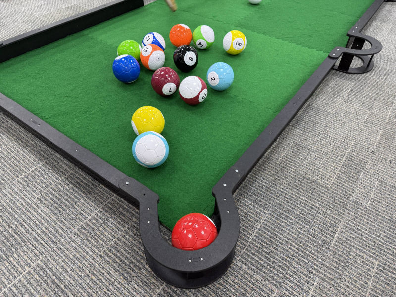 portable footpool tables