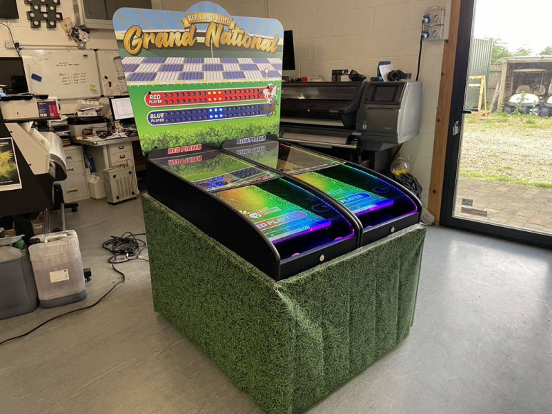 Roll a ball portable 2 player system