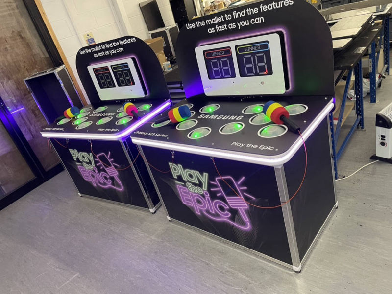 We make whack a mole games