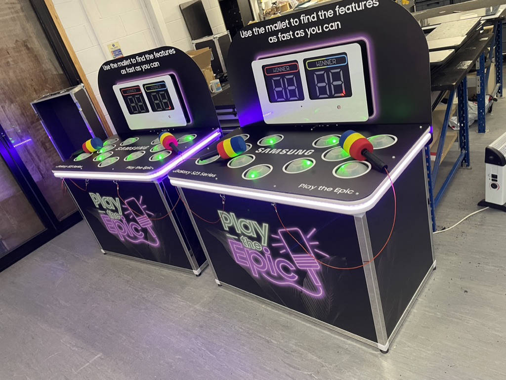 We make whack a mole games