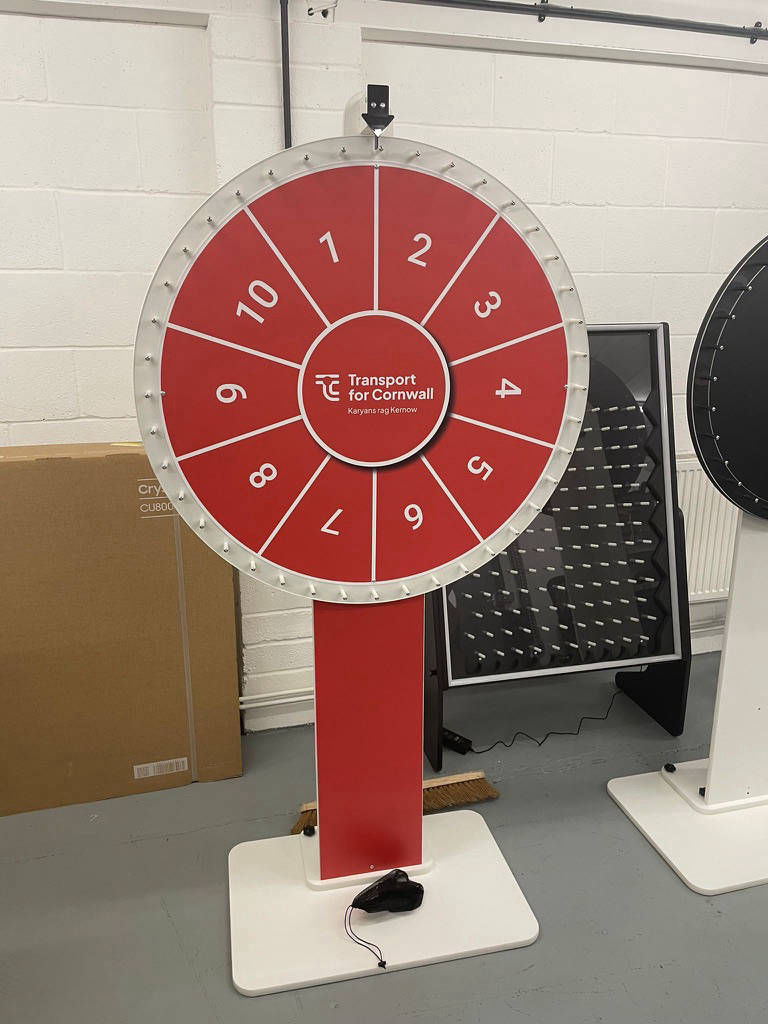 Wheel of fortune made in England