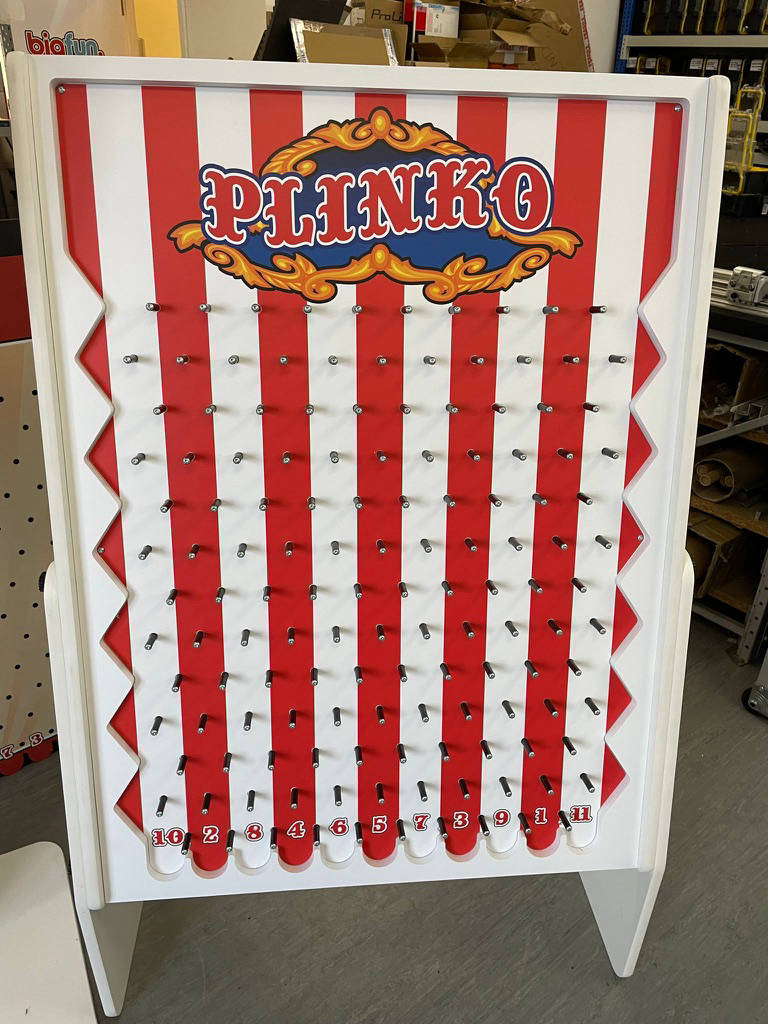 Giant plinko games for sale and hire