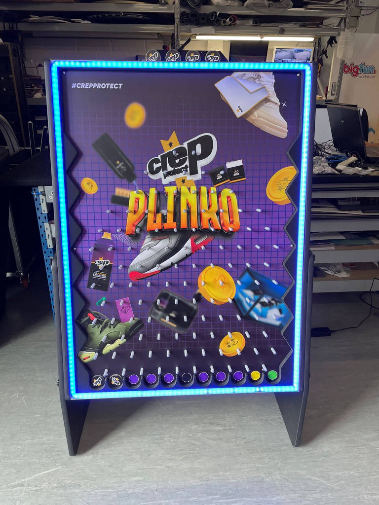 Bespoke plinko games