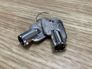 Photo media booth key