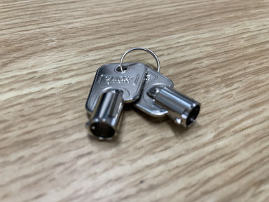 Prize crane key