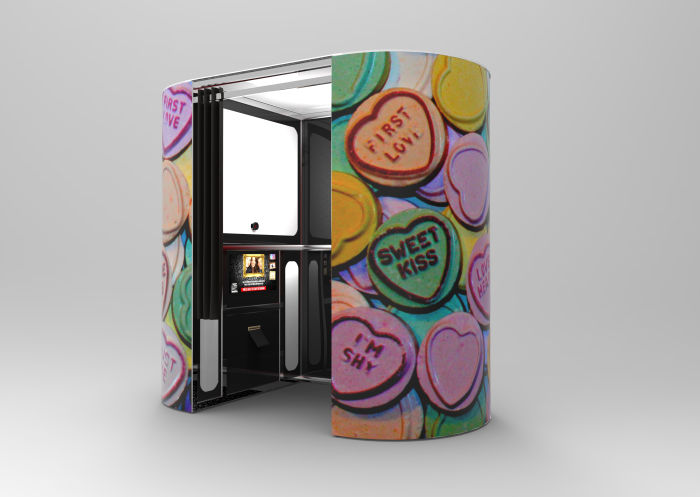 Booth Skins - I Love Photo Booth Panels