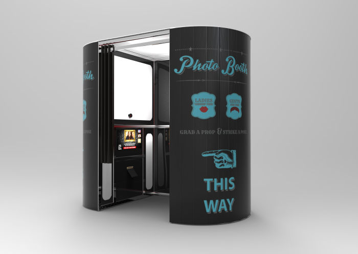 Booth Skins - I Love Photo Booth Panels