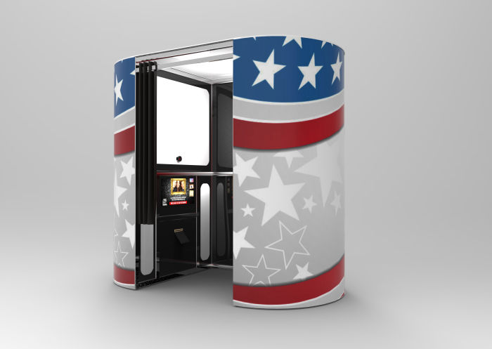 Booth Skins - I Love Photo Booth Panels